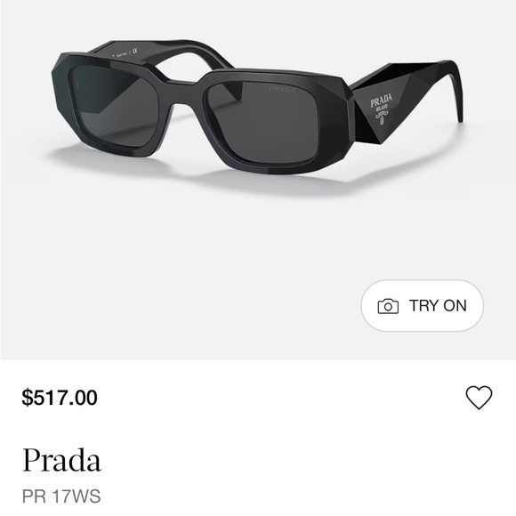 Prada PR 17WS Unisex Sunglasses - Picture 1 of 12